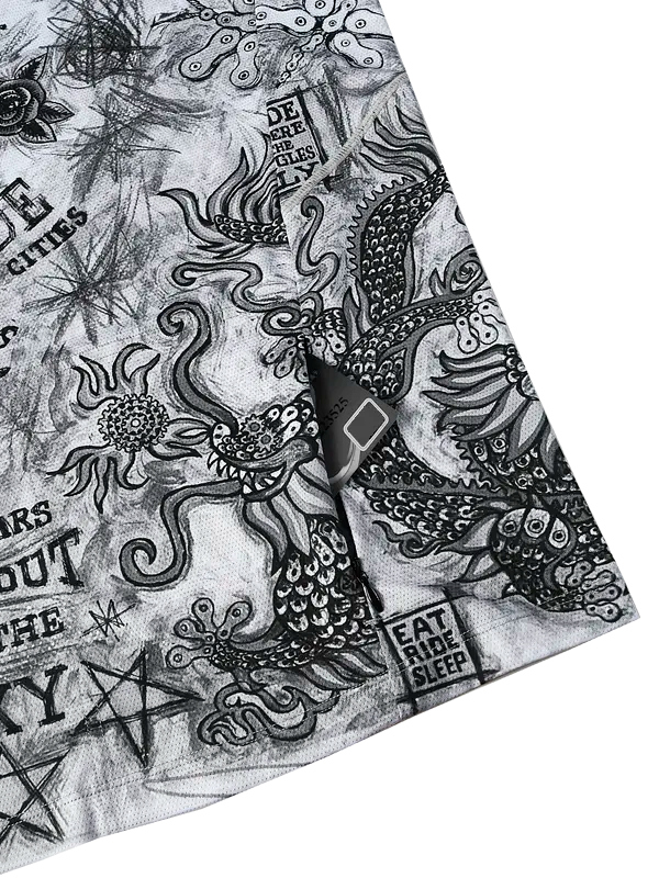 City of Angels Grey Long Sleeve Mountain Bike Jersey pocket