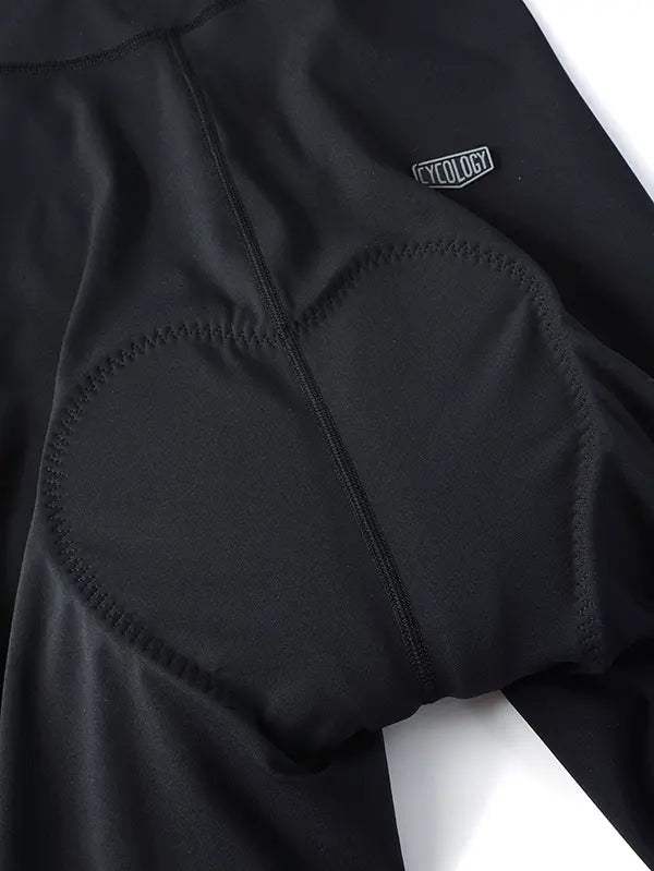Cycology Women's Black Endurance Cycling Bib Shorts Chamois
