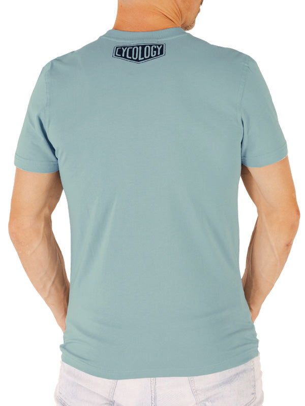 Good Things Green Men's Cycling T-Shirt Back View