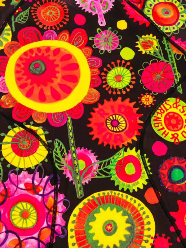 Heavy Pedal Women's Long Sleeve Cycling Base Layer Close Up | Cycology AUS