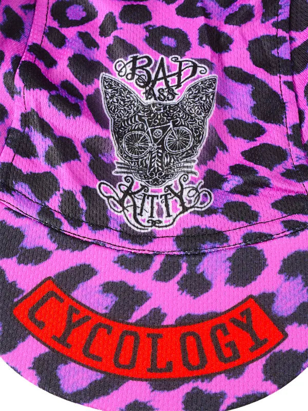 Kitty Pink Cycling Cap Top | Cycology AUS