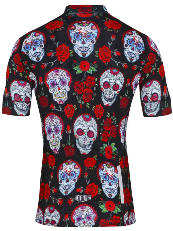 La Vida Black Men's Cycling Jersey Back | Cycology AUS