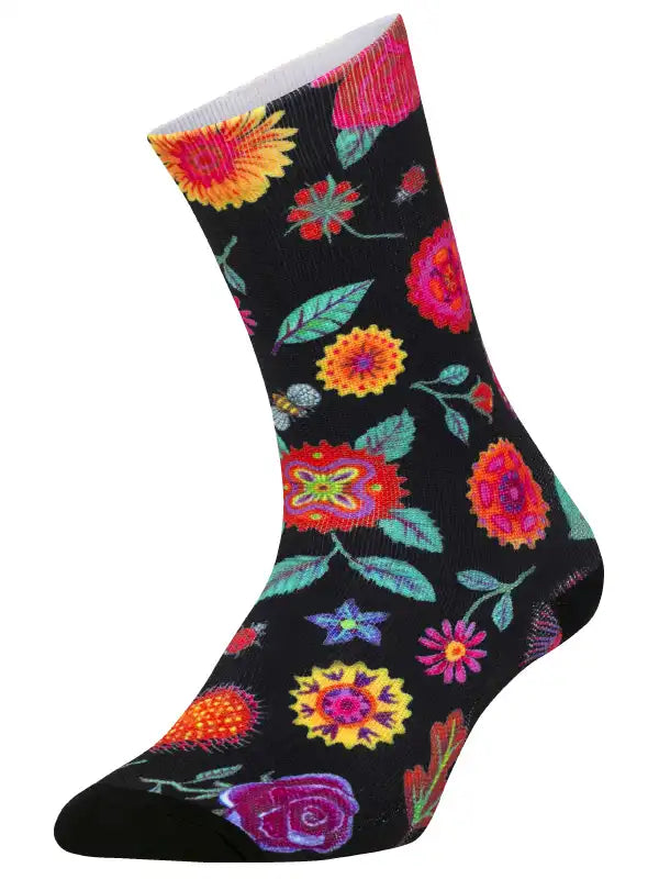 Nikita Black Cycling Socks Front | Cycology AUS