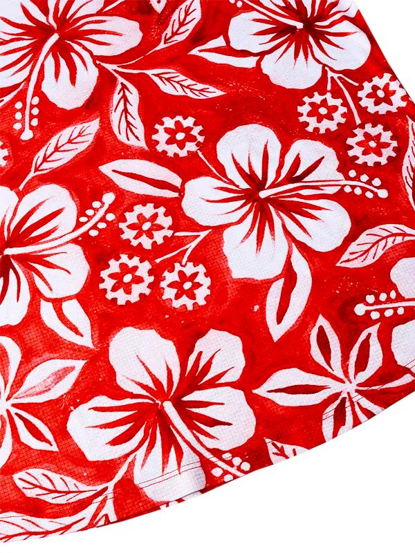 Oahu Red Men's Technical T shirt | Cycology AUS