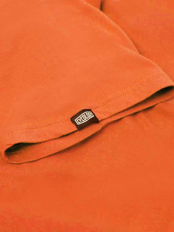 Perfect Summer Mens Orange Cycling T-Shirt sleeve | Cycology AUS
