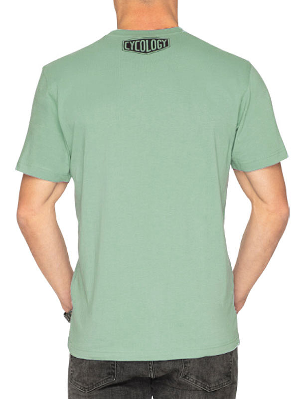 The Reason Mens Green Cycling T-Shirt back | Cycology AUS