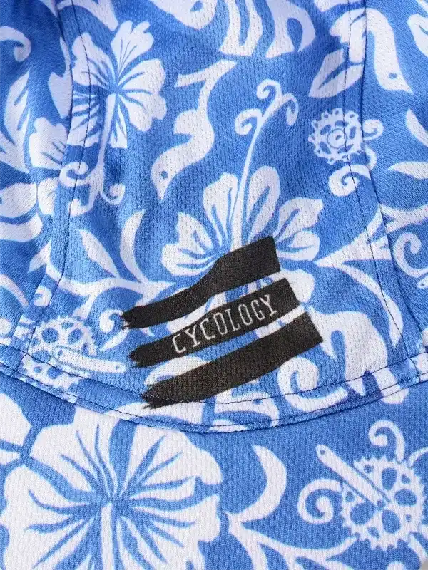 Waimea Blue Cycling Cap Top | Cycology AUS