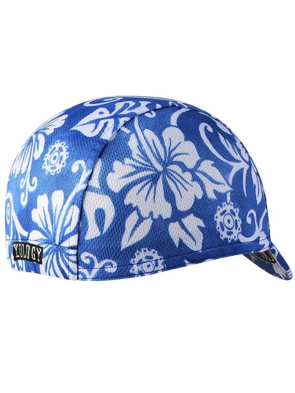 Waimea Blue Cycling Cap Back  | Cycology AUS