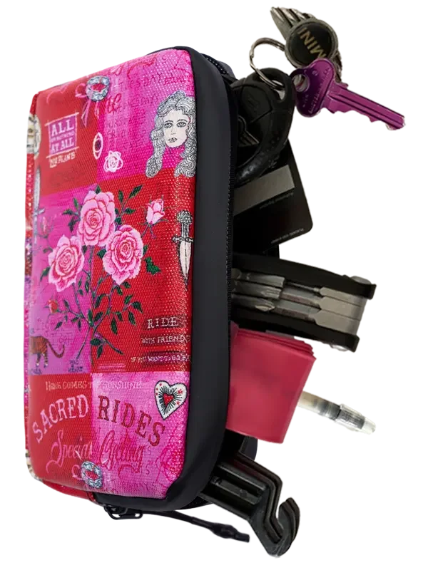 Zadie Pink Cycling Wallet AUS
