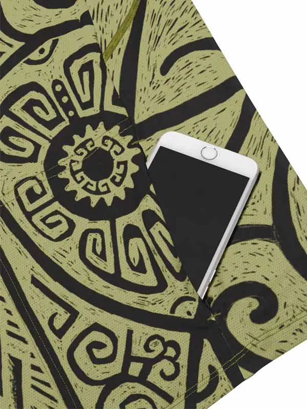 Zanzibar Green Short Sleeve Mountain Bike Jersey Pocket | Cycology AUS