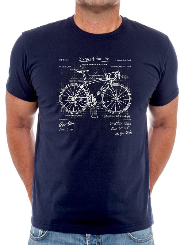 Blueprint Mens Tshirt | Cycology Clothing 