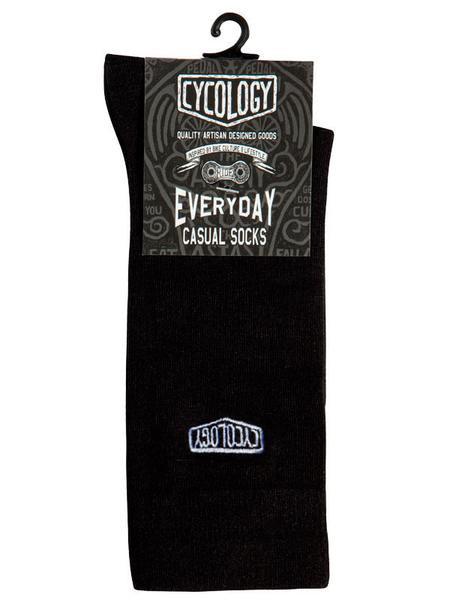 Cycology Casual Black Socks