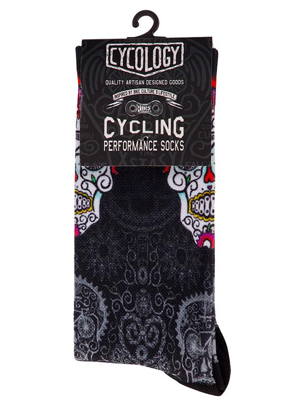 Day of the Living Cycling Socks