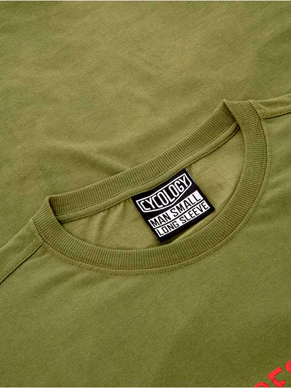 Best Days Behind Bars MTB Green Men's Long Sleeve T-shirt Graphic | Cycology