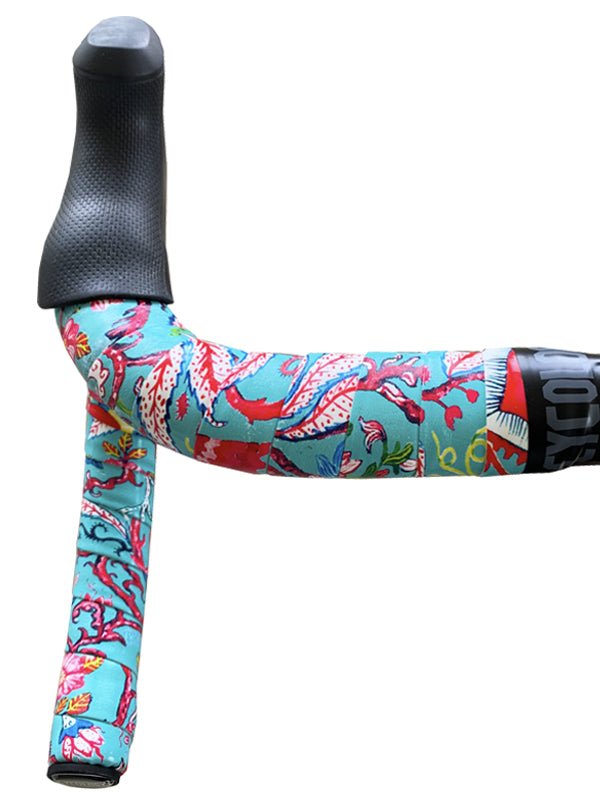 Secret Garden Aqua Cycling Handlebar Tape | Cycology AUS