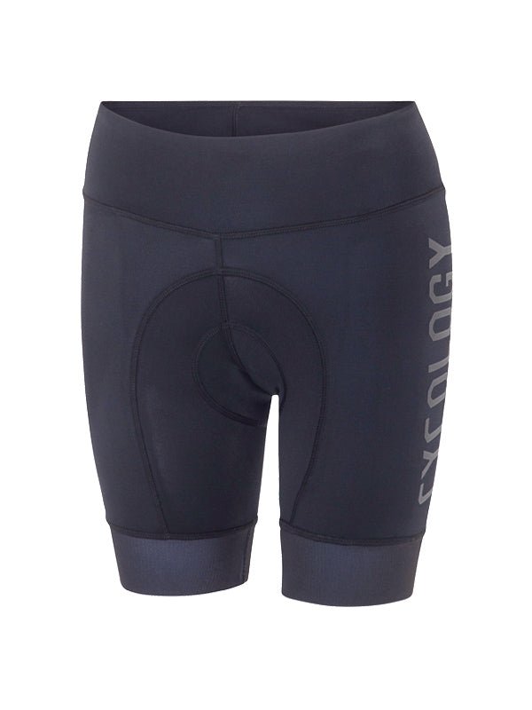 Cycology Women's Black Logo Cycling Shorts | Cycology AUS