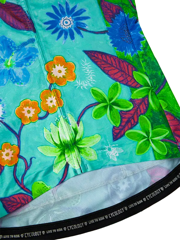 Aloha Women's Reborn Cycling Jersey Aqua