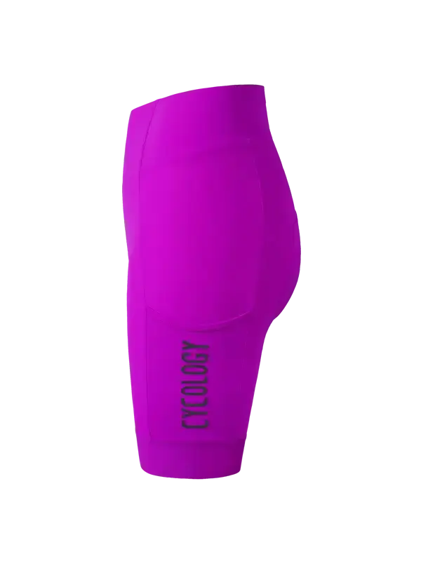 Women's Cargo Shorts Magenta
