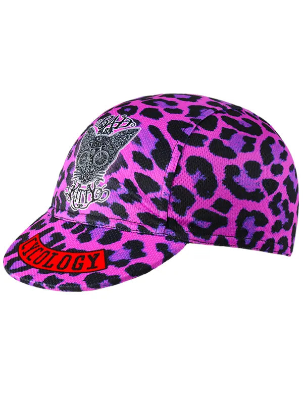 Kitty Pink Cycling Cap  Front | Cycology AUS