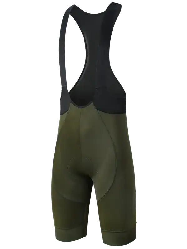 Men's Bib Shorts Olive Green