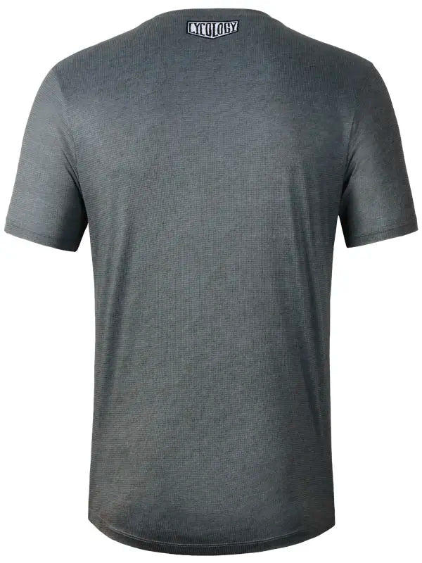 Ride Dark Grey Men's Technical T shirt Back Cycology AUS