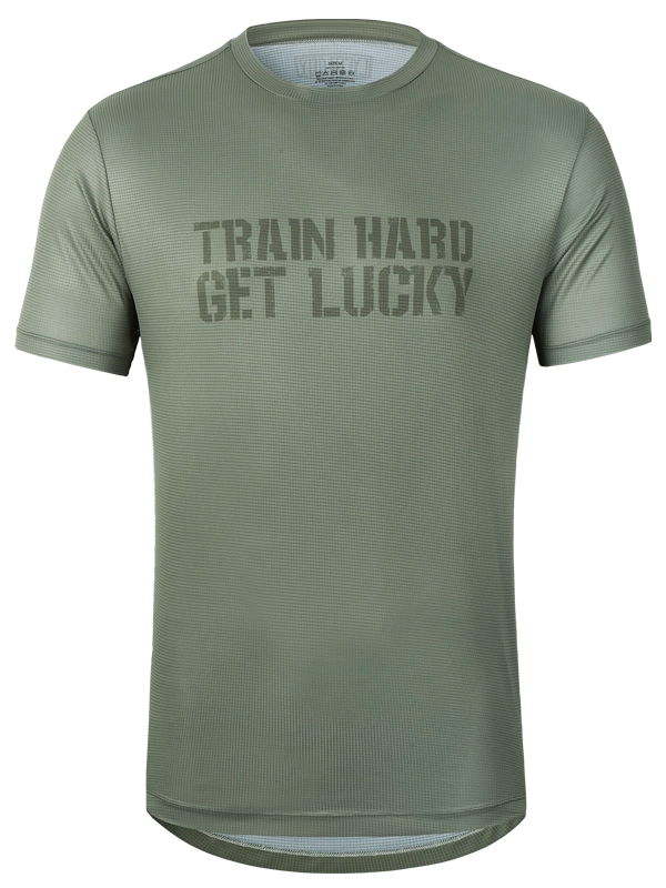 Train Hard Men's Technical T-Shirt