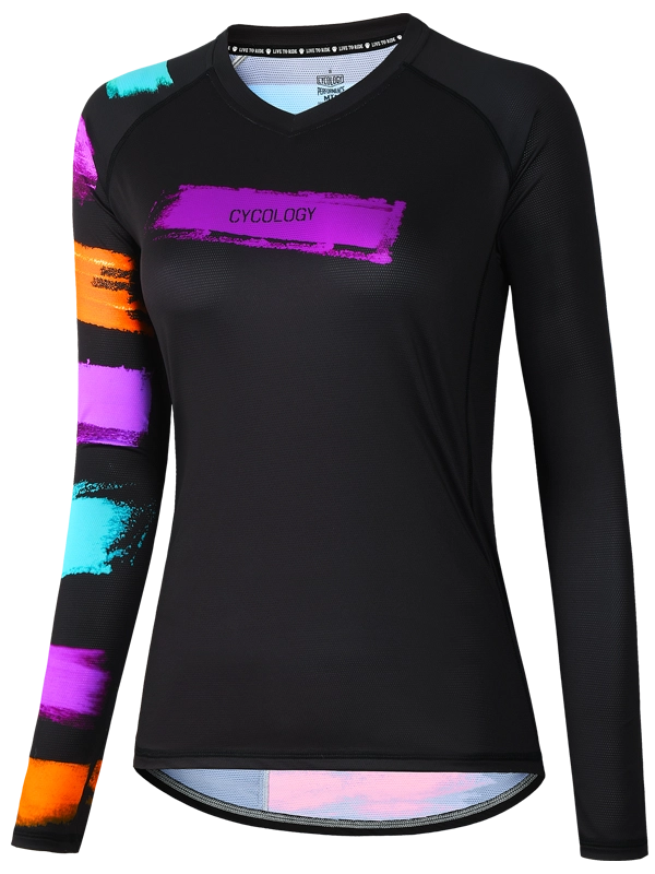 Wild Horizon Women's Long Sleeve  MTB Jersey