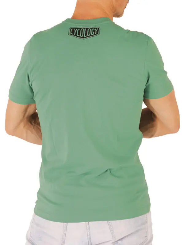 You Sexy Thing Green Men's Cycling T-Shirt  Back | Cycology AUS