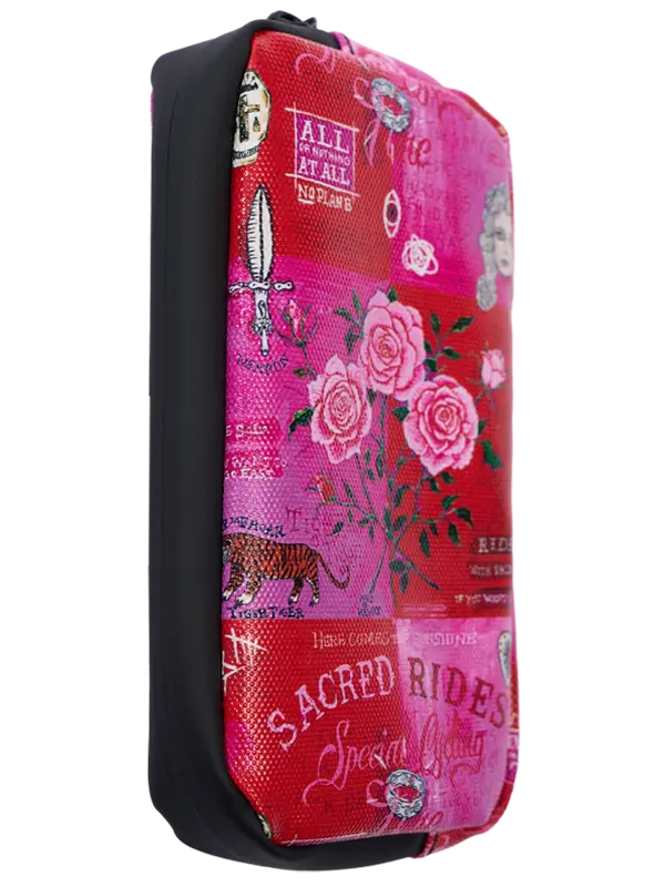 Zadie Pink Cycling Wallet  Top AUS