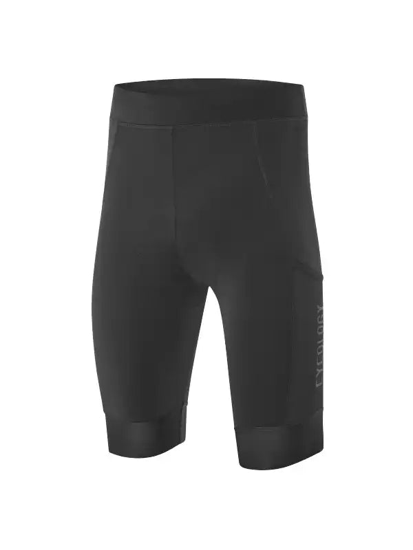 Cycology Men's Black Cargo Cycling Shorts front image | Cycology AUS