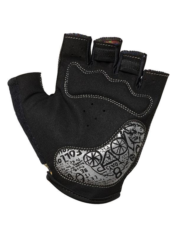 8 Days Blue Cycling Gloves Palm View | Cycology AUS
