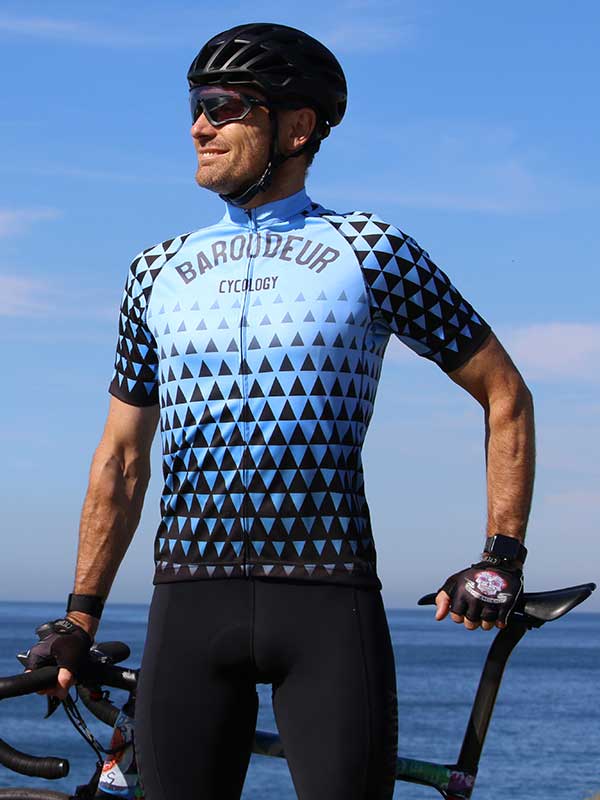 Baroudeur Mens Relaxed Fit Navy Cycling Jersey | Cycology Clothing AU ...