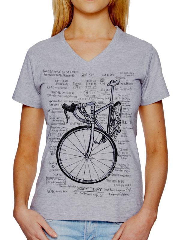 Cognitive Therapy Women's V-Neck Grey