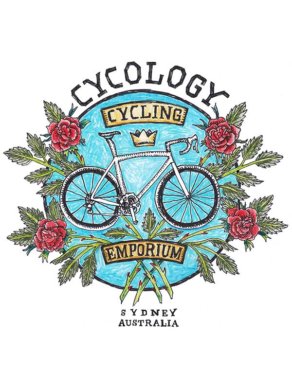 Emporium White Womens Cycling T shirt | Cycology AUS