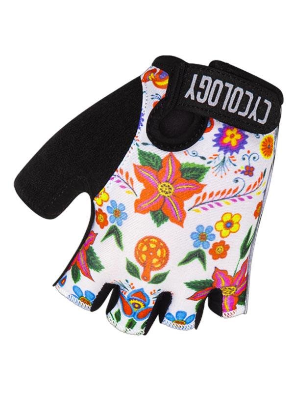 Frida Cycling Gloves White