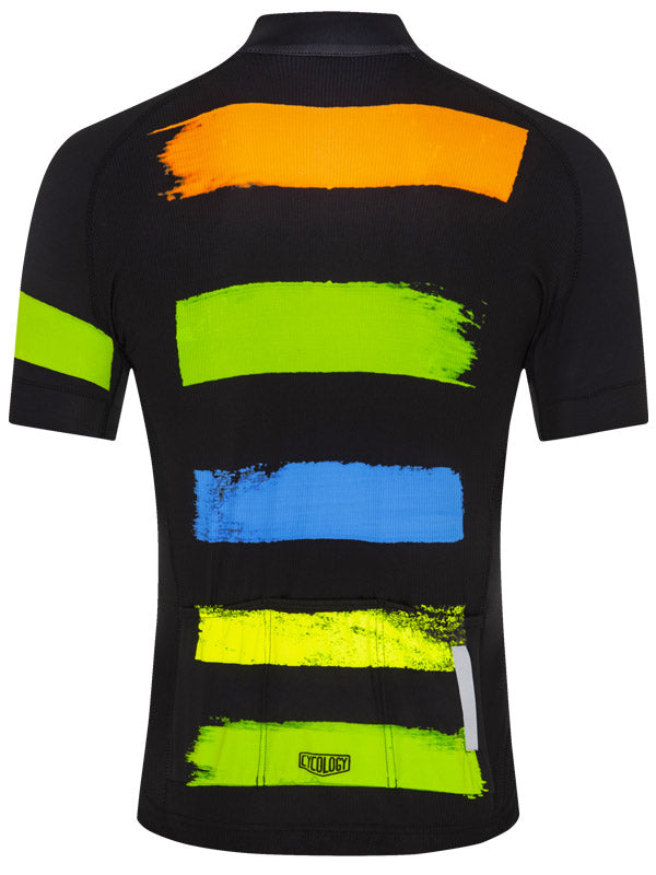 Limited Horizon Men's Black Cycling Jersey | Cycology AUS