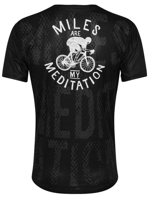 Miles are my Mediation Mens Technical T Shirt