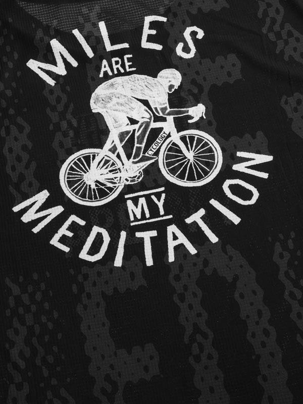 Miles are my Mediation Mens Technical T Shirt