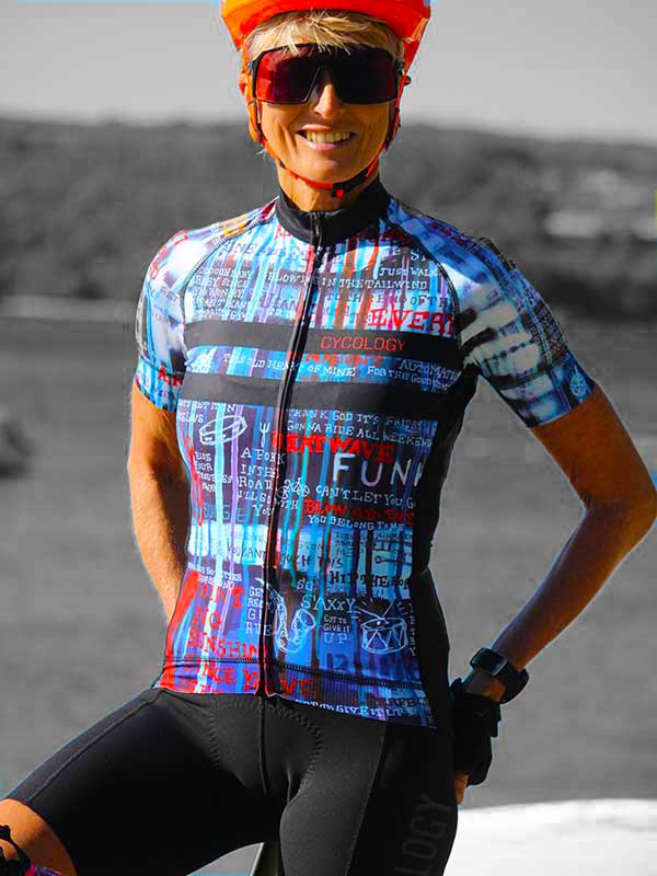 Motown Womens Short Sleeve Cycling Jersey | Cycology AUS