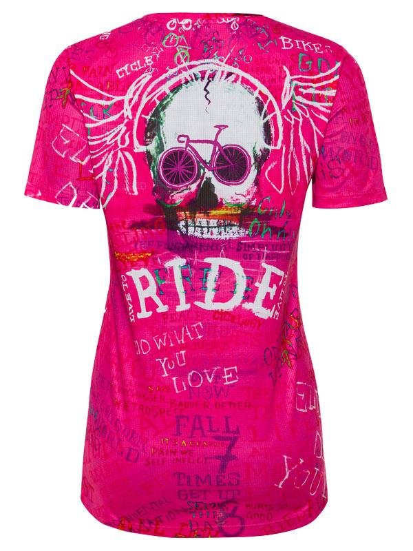 Ride Womens Pink Technical T shirt | Cycology Clothing