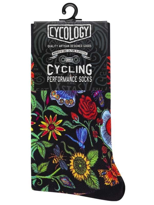 River Road Black Cycling Socks | Cycology AUS
