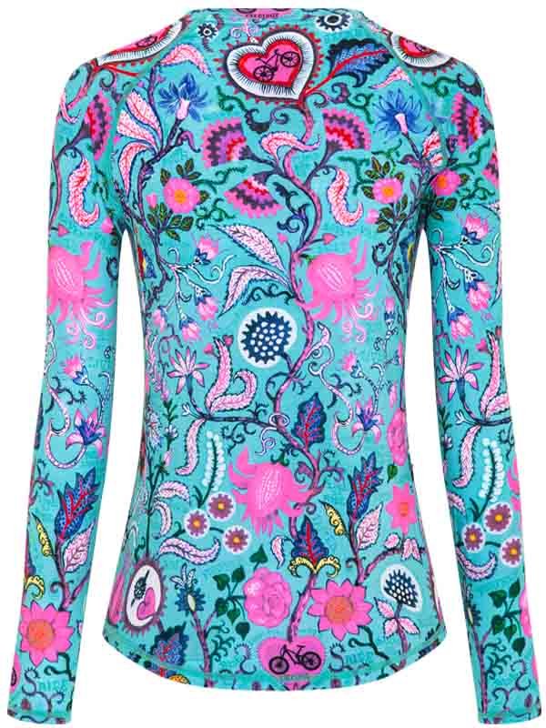 Secret Garden Womens Long Sleeve Mountain Bike Jersey | Cycology AUS