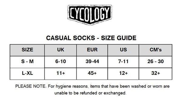 Cycology Casual Black Socks