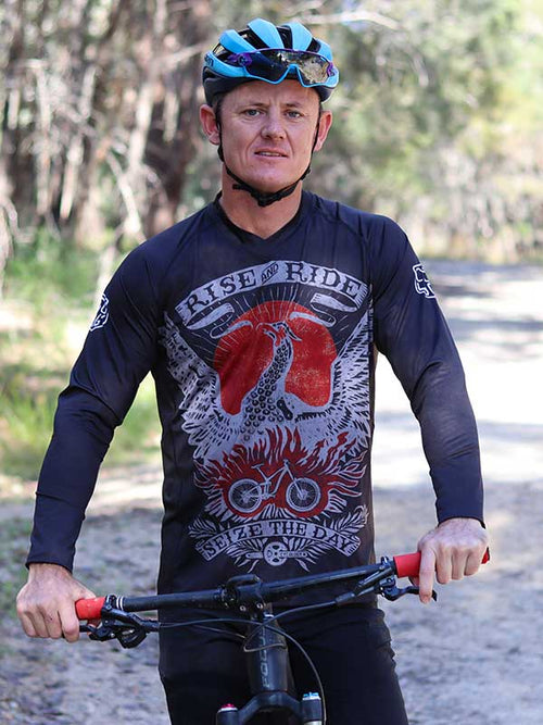Mountain bike jerseys top mens