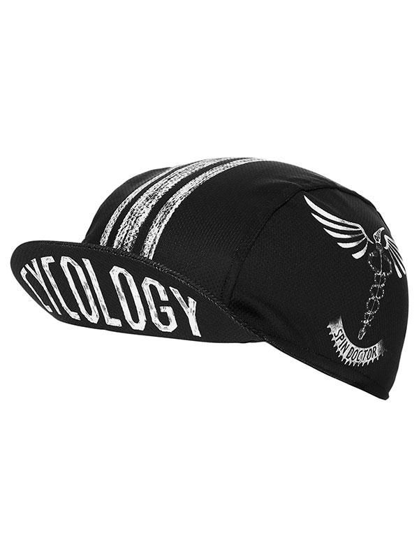Spin Doctor Black Cycling Cap | Cycology Clothing
