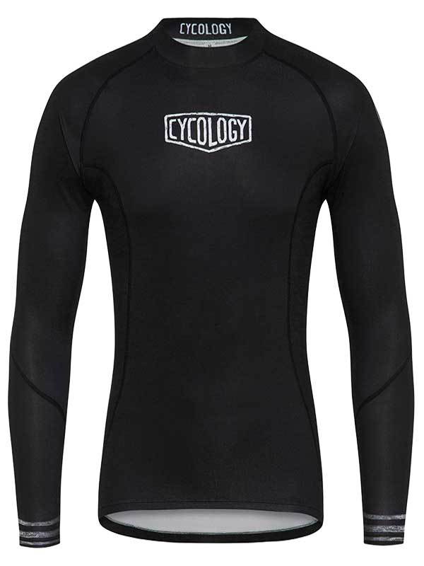 Spin Doctor Mens Black Long Sleeve Cycling Base Layer | Cycology
