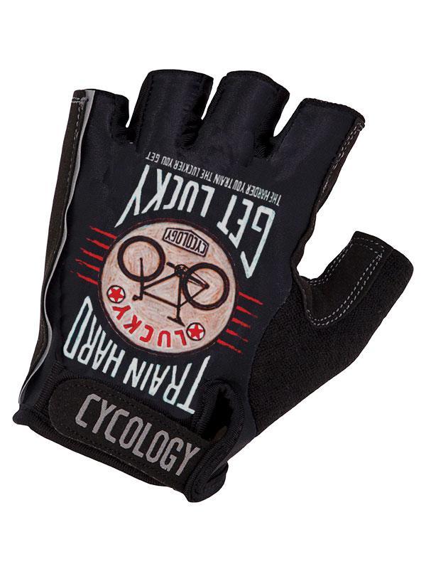 Train Hard Get Lucky Cycling Gloves
