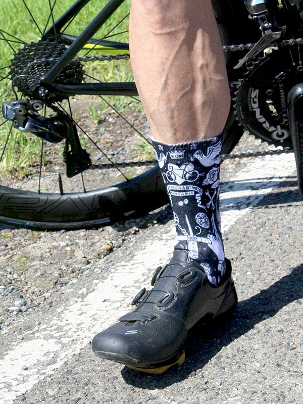Velo Tattoo Cycling Socks